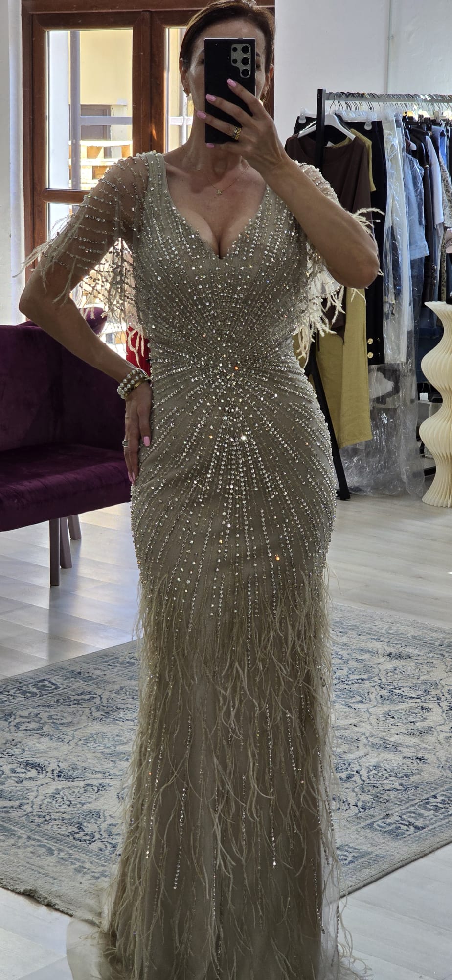 Rochie dama de ocazie lunga
