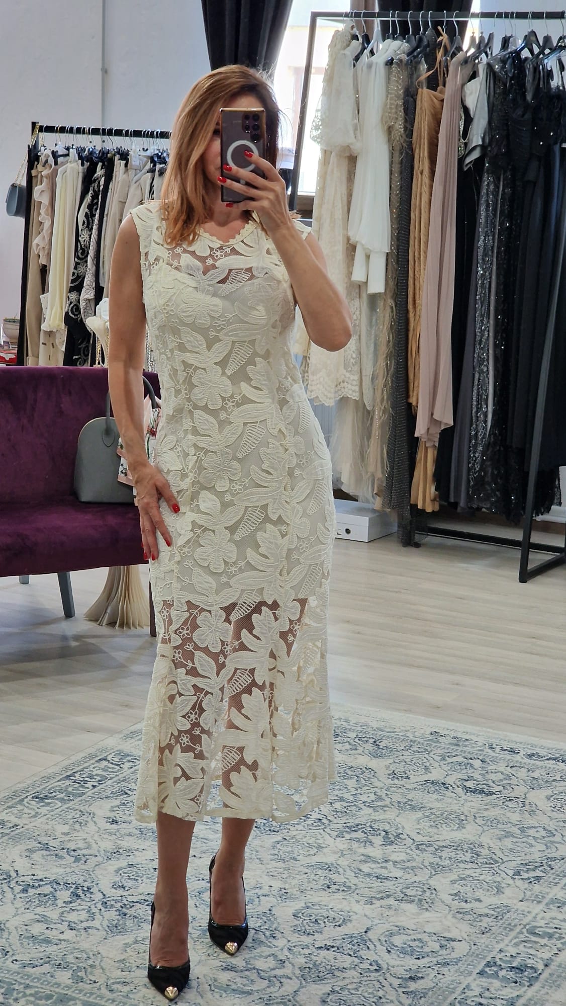 Rochie dama din Dantela Eleganta - Boutique For You