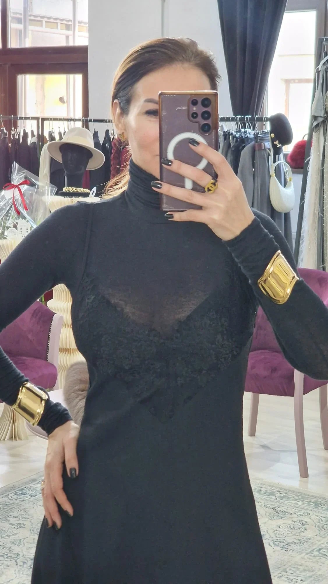 Rochie dama asimetrica