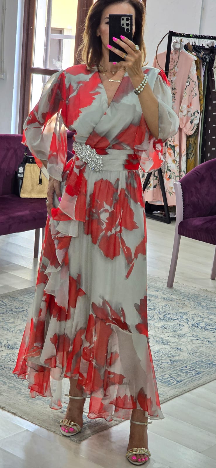 Rochie dama din voal