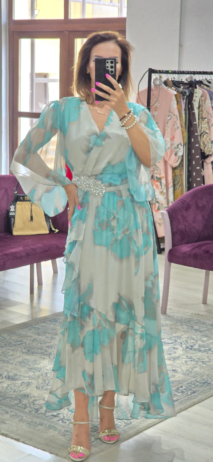Rochie dama din voal