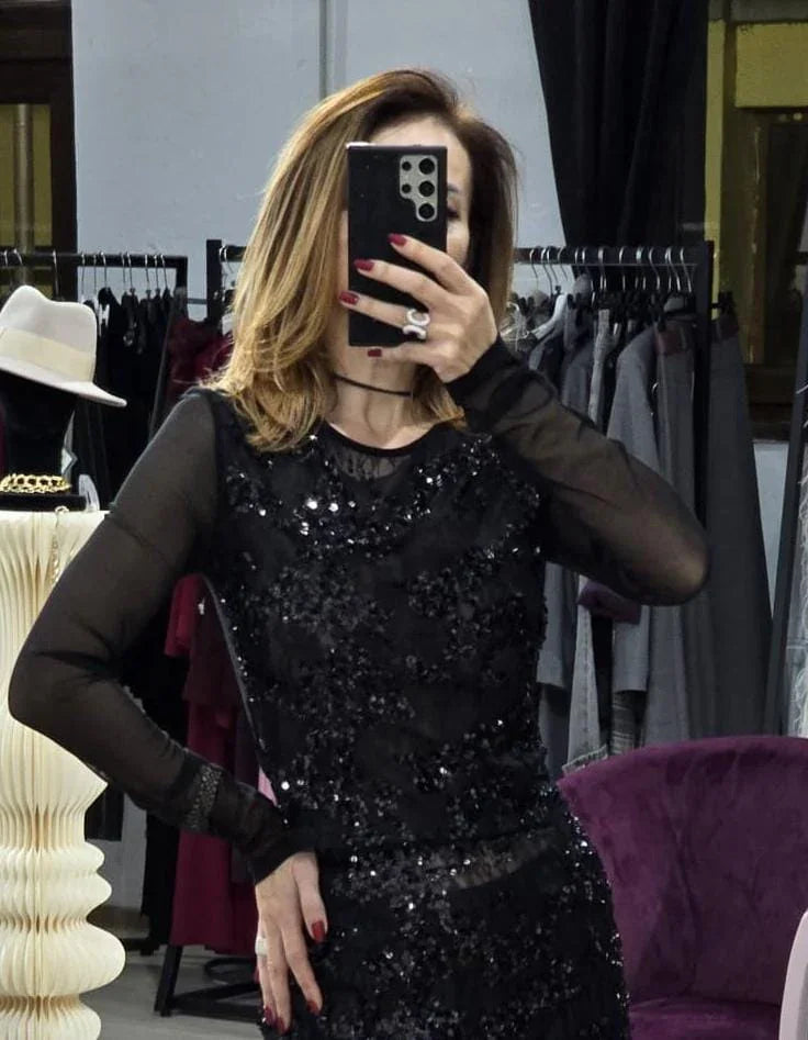 Bluza dama cu paiete