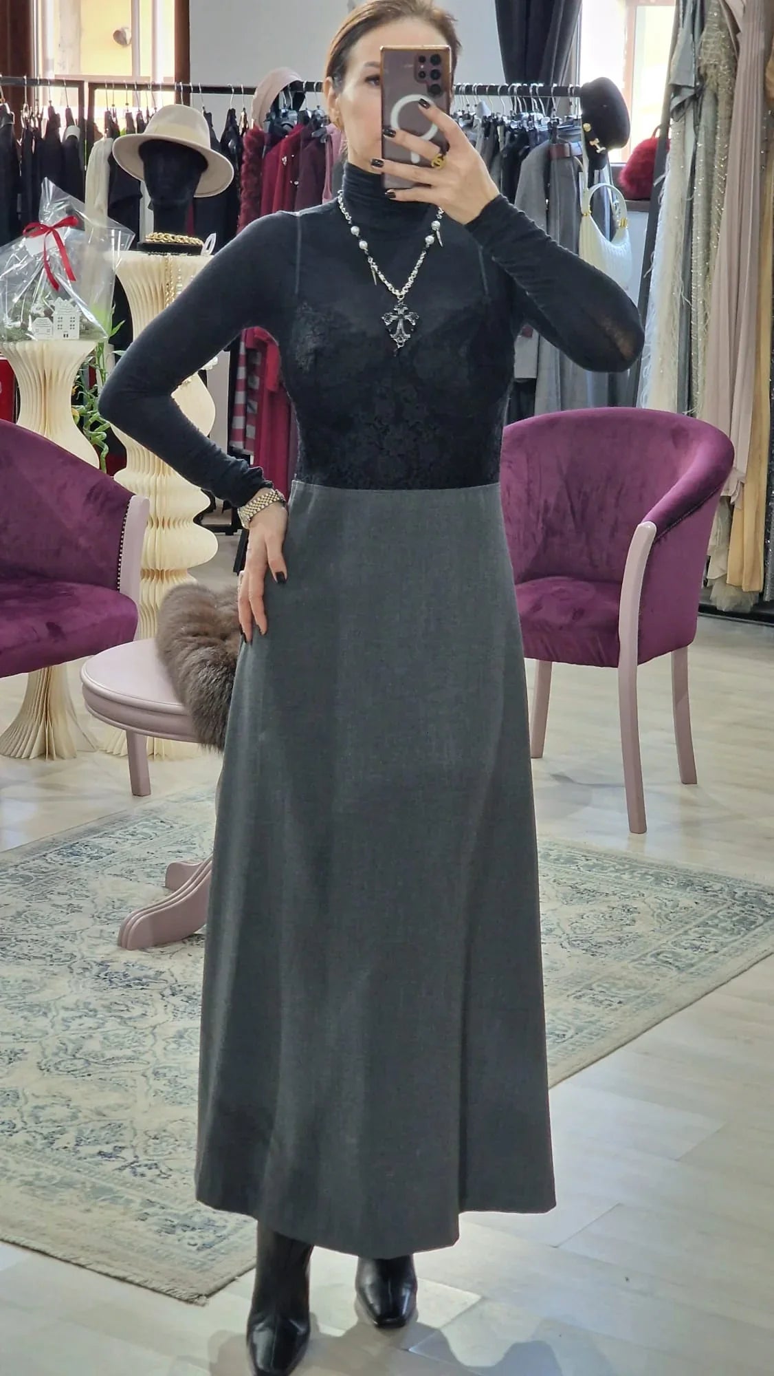 Rochie dama bustiera dantela