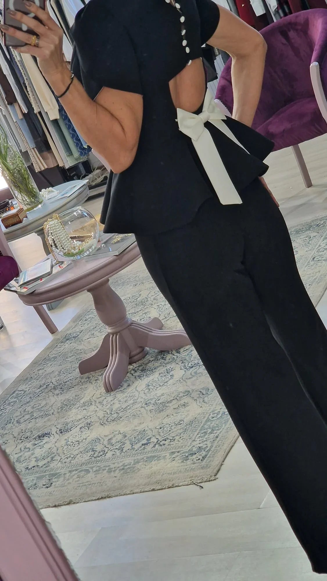 Compleu dama negru - Boutique For You