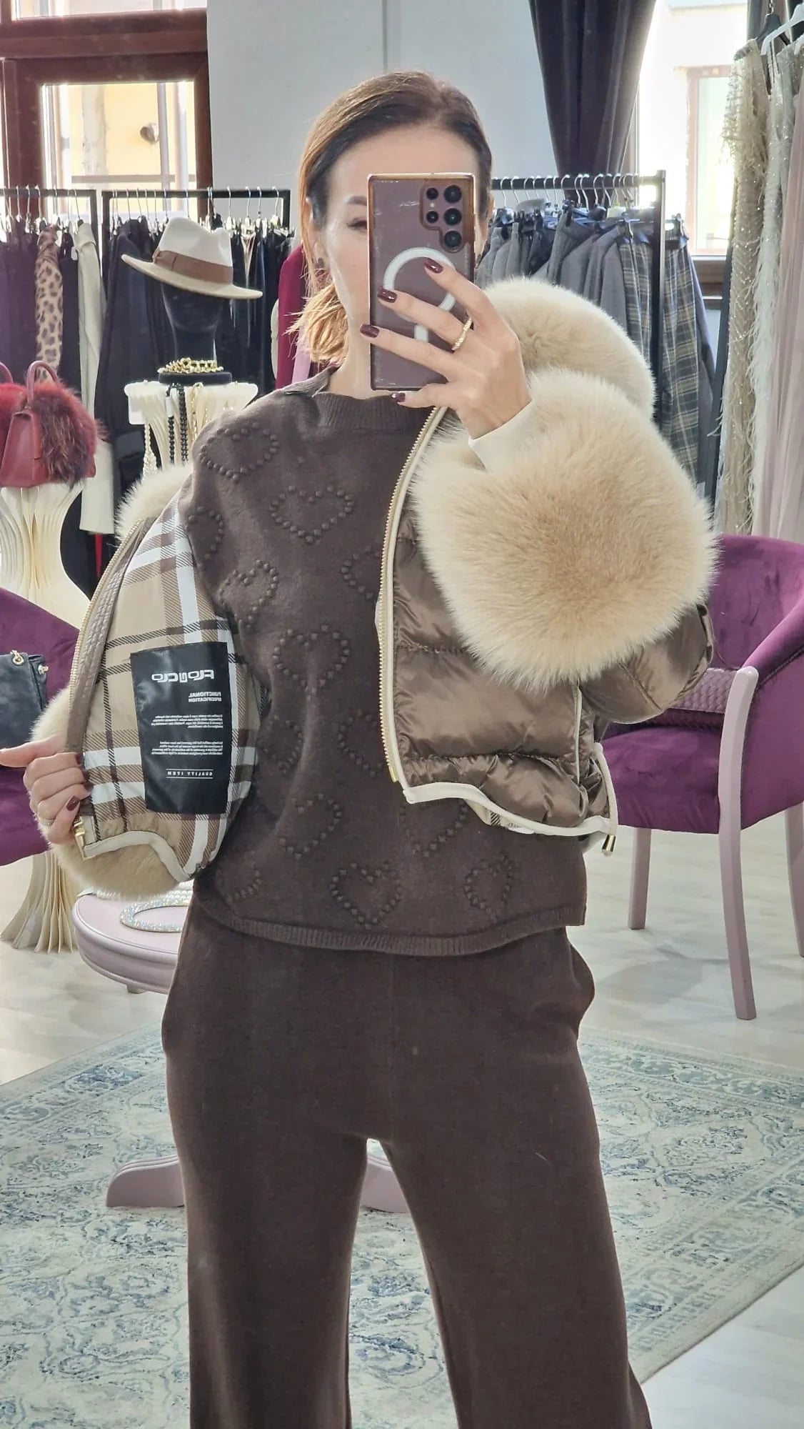 Geaca dama matlasata - Boutique For You