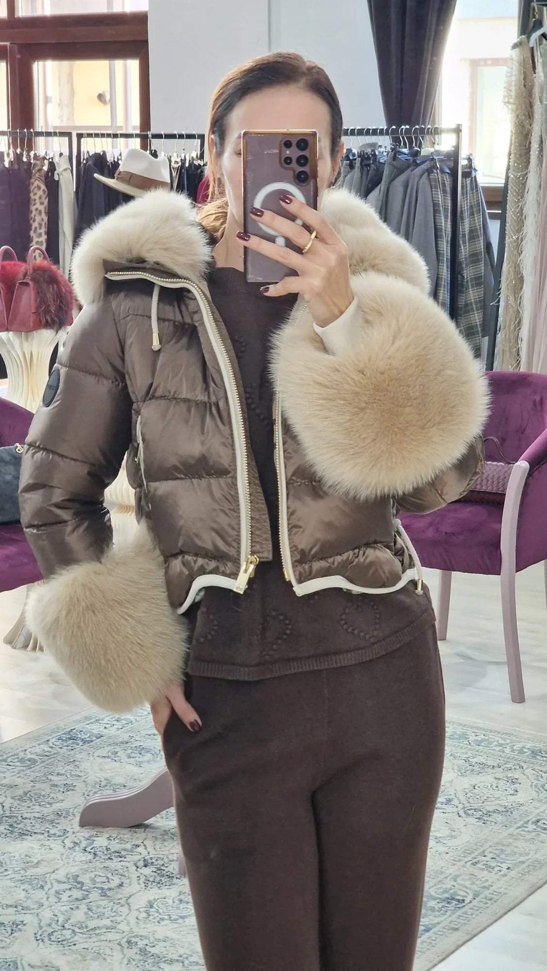 Geaca dama matlasata - Boutique For You