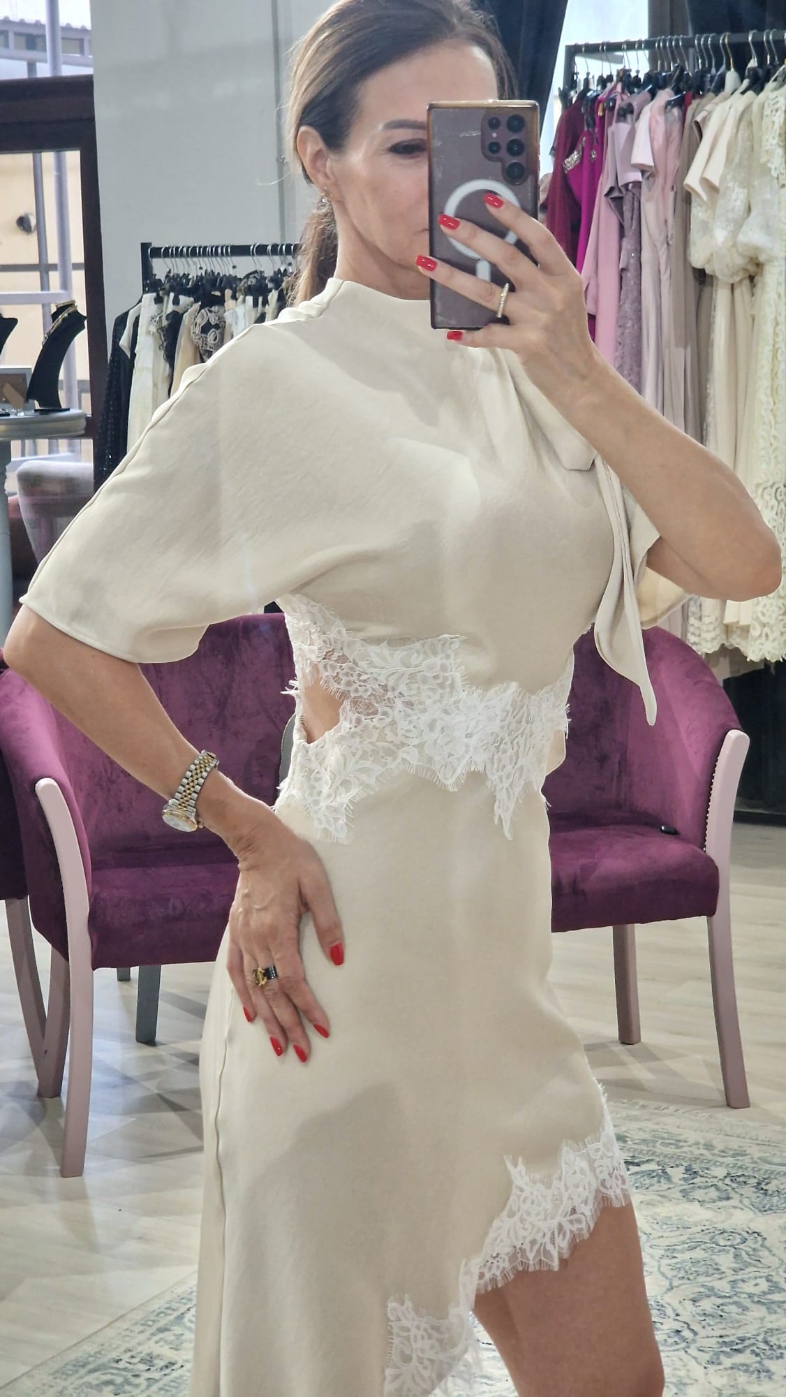 Rochie dama asimetrica - Boutique For You