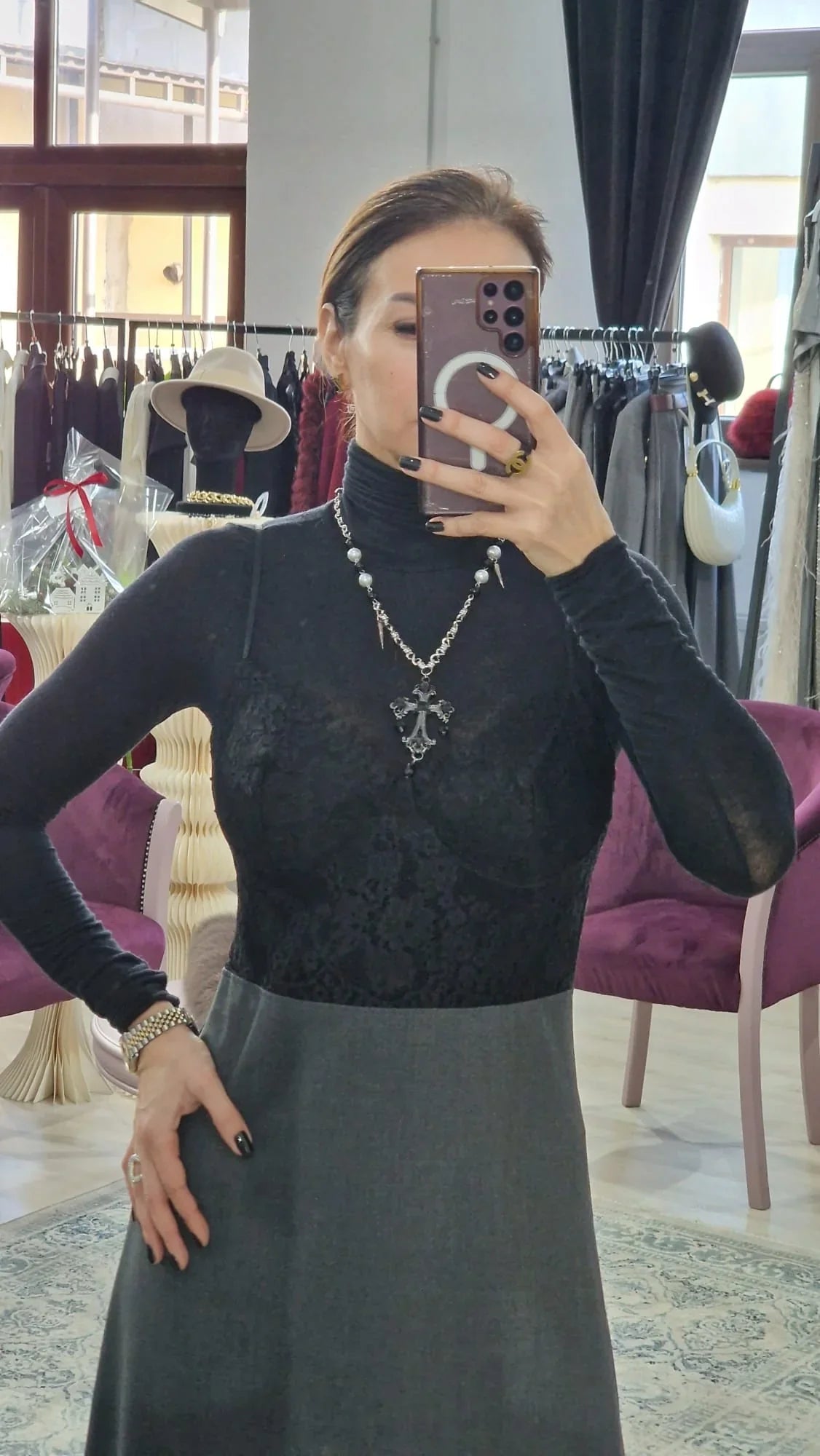 Rochie dama bustiera dantela - Boutique For You