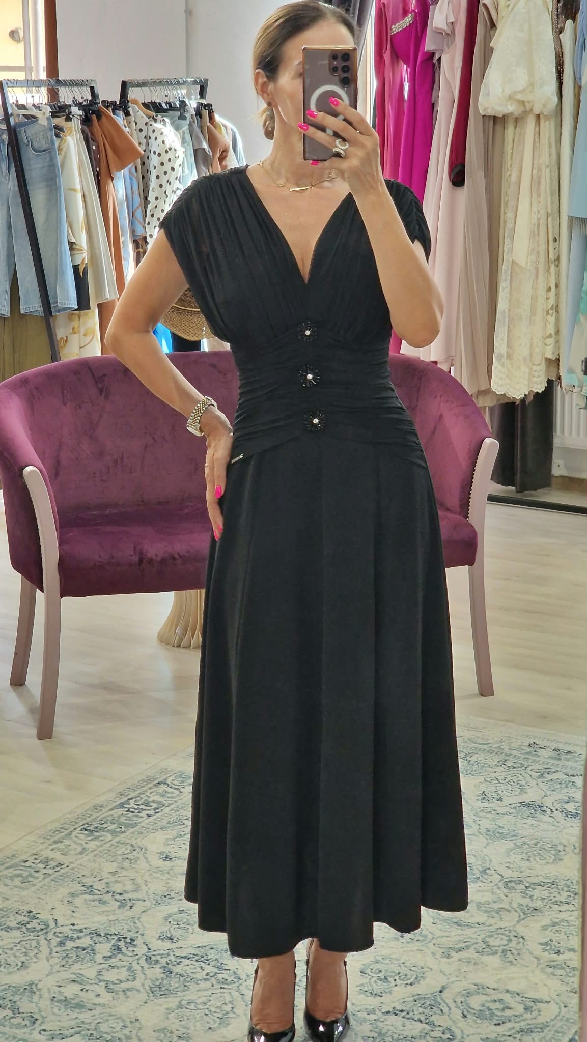 Rochie dama cambrata - Boutique For You