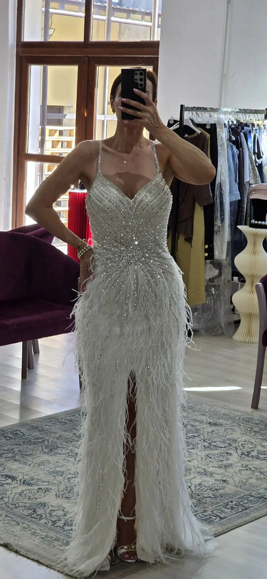 Rochie dama de ocazie lunga - Boutique For You