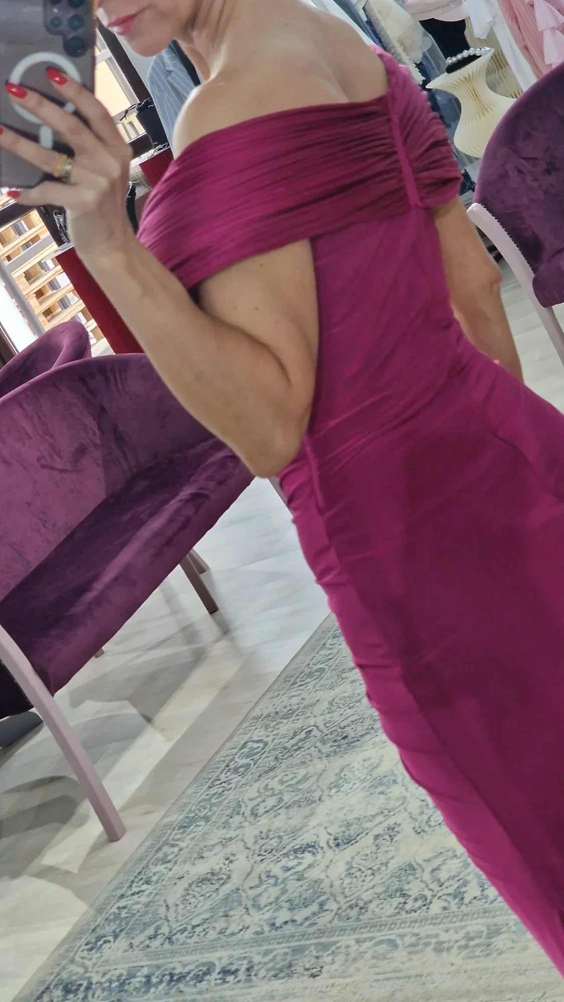 Rochie dama de ocazie lunga - Boutique For You