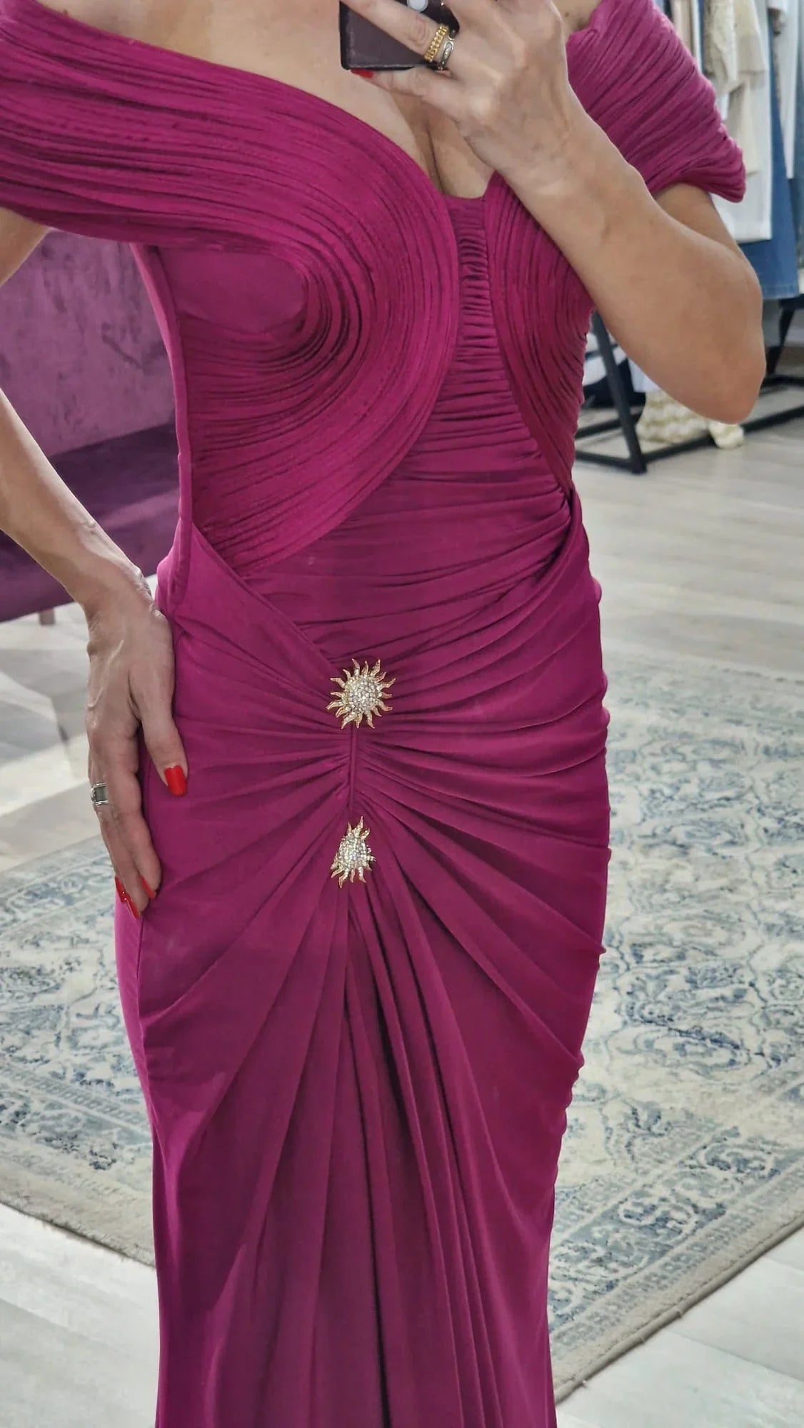 Rochie dama de ocazie lunga - Boutique For You