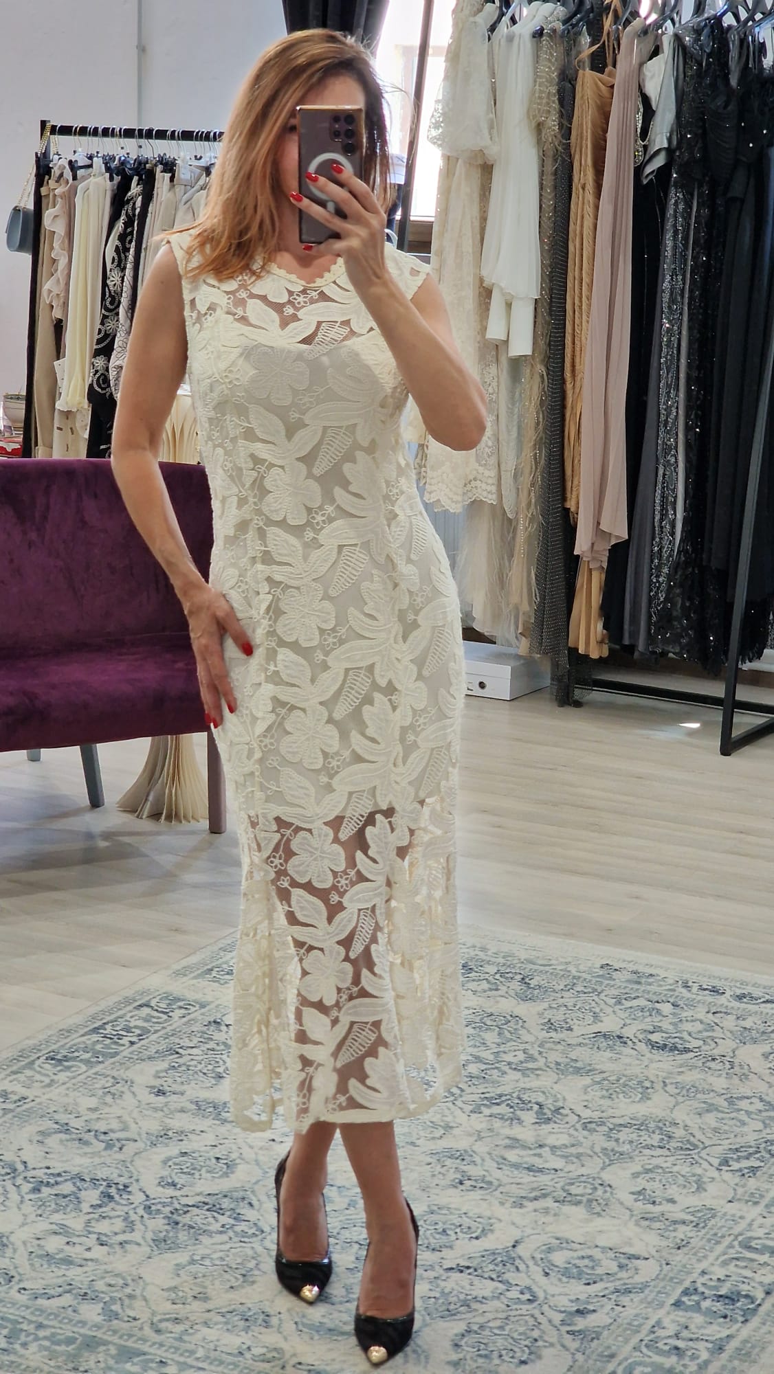Rochie dama din Dantela Eleganta - Boutique For You
