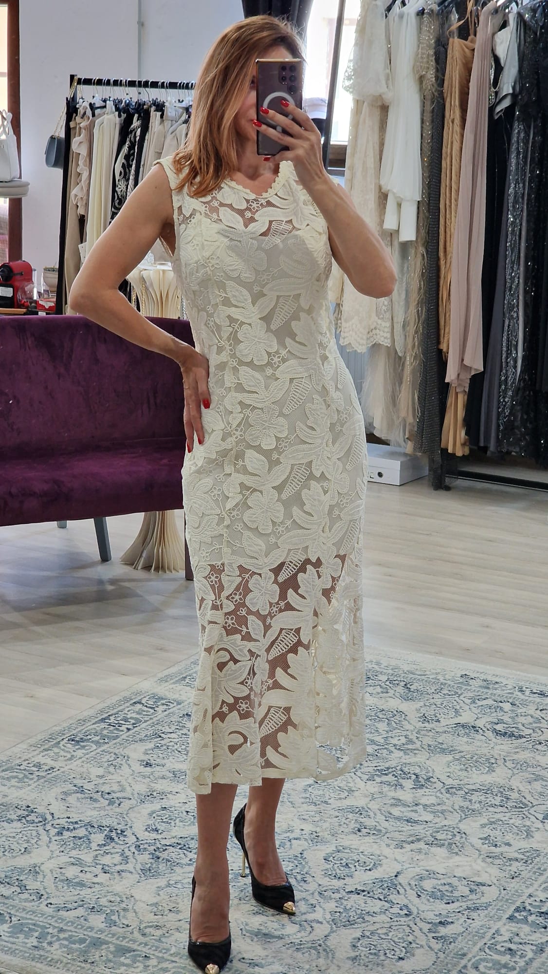 Rochie dama din Dantela Eleganta - Boutique For You