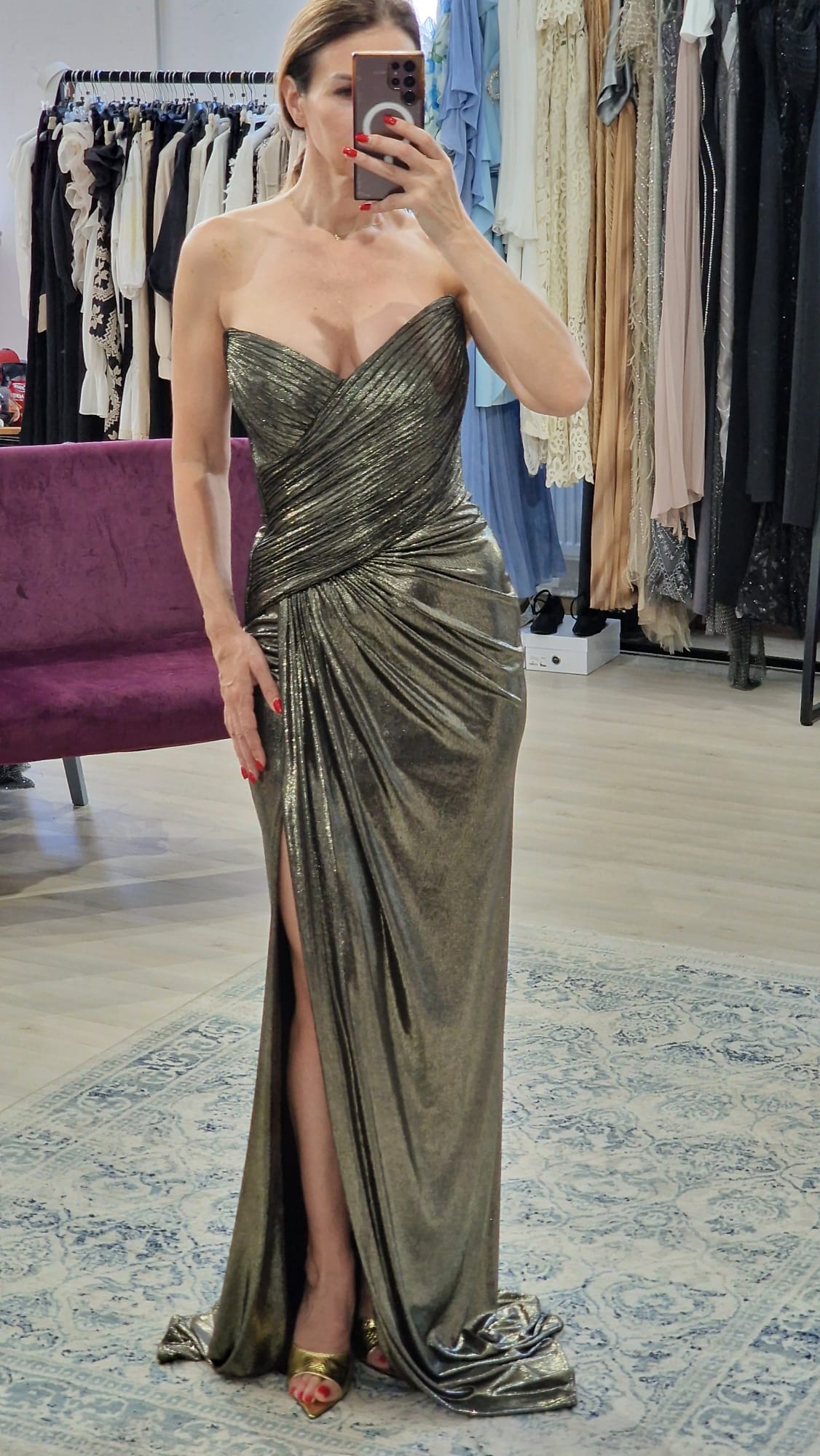 Rochie dama lunga corset - Boutique For You
