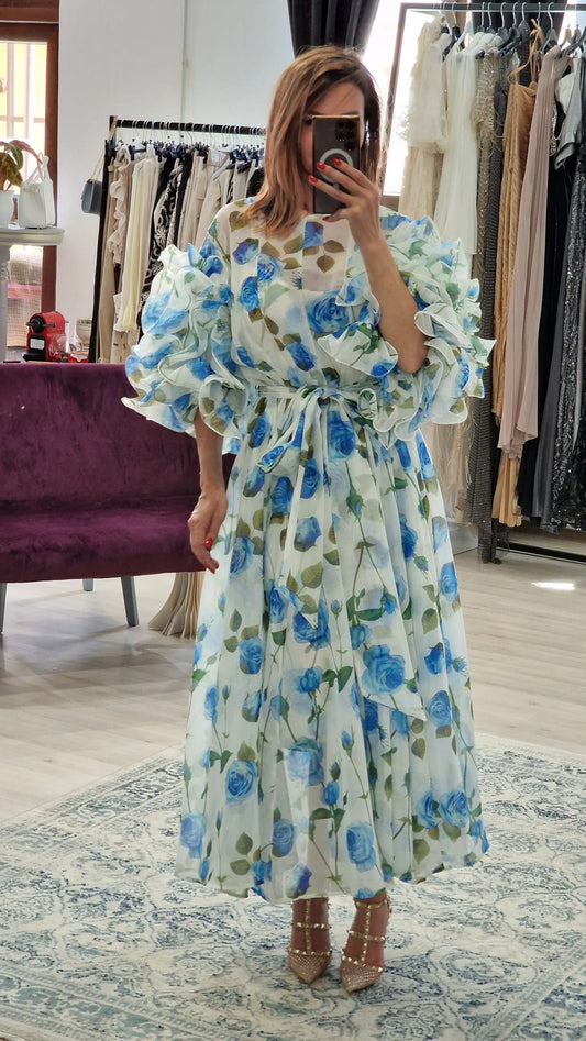 Rochie dama maxi florala - Boutique For You