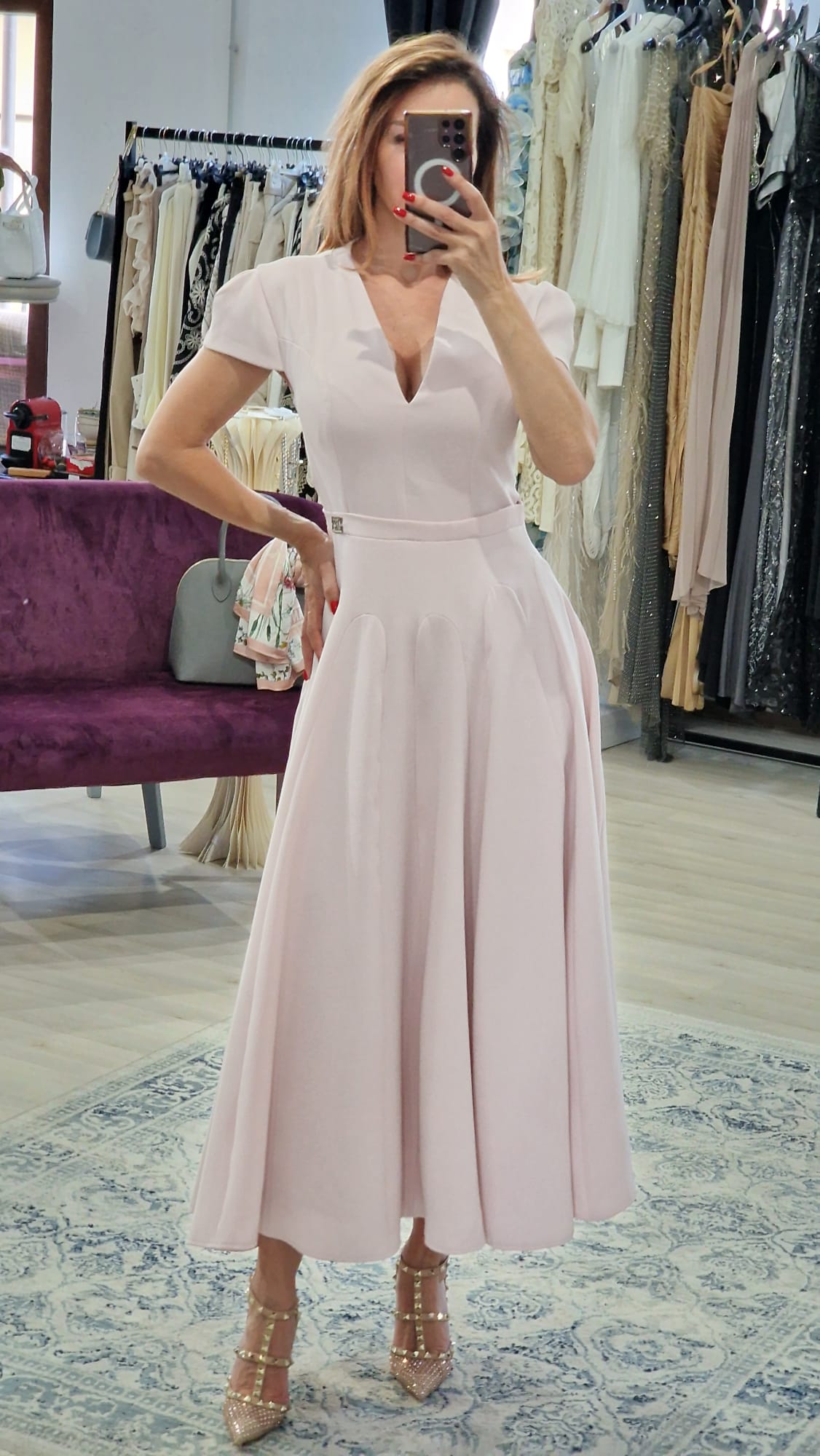 Rochie dama midi - Boutique For You
