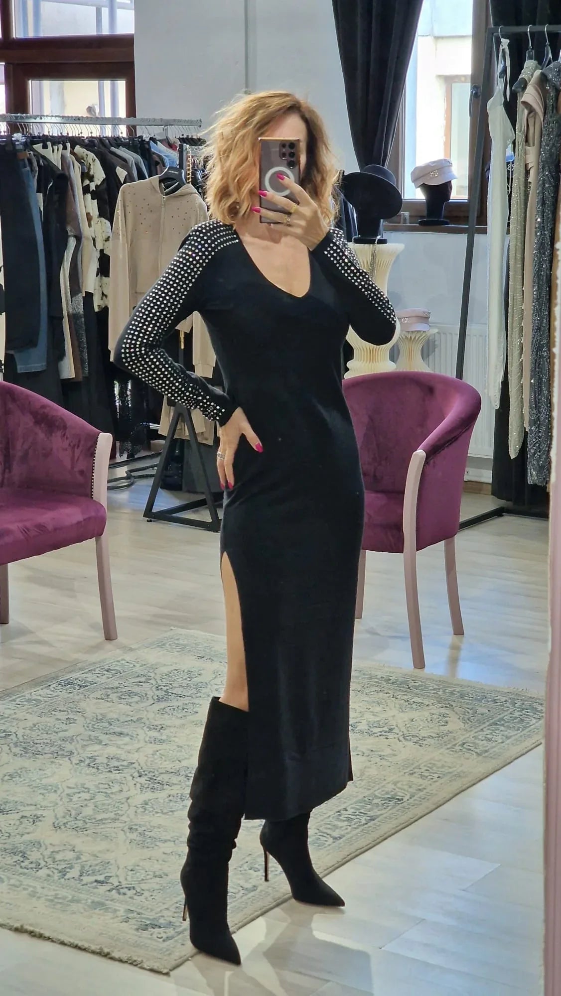 Rochie dama tricot - Boutique For You