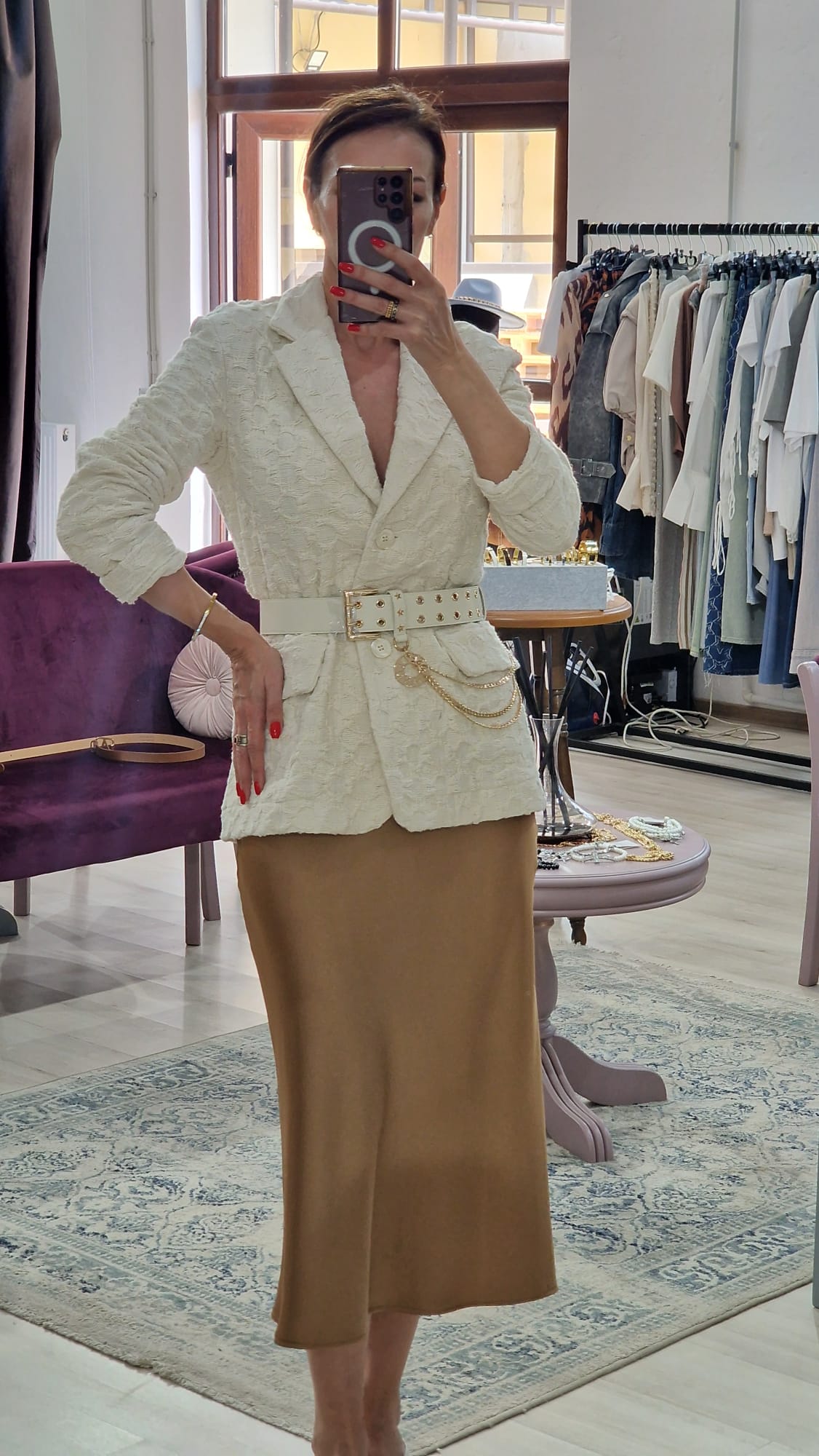 Sacou dama cambrat - Boutique For You