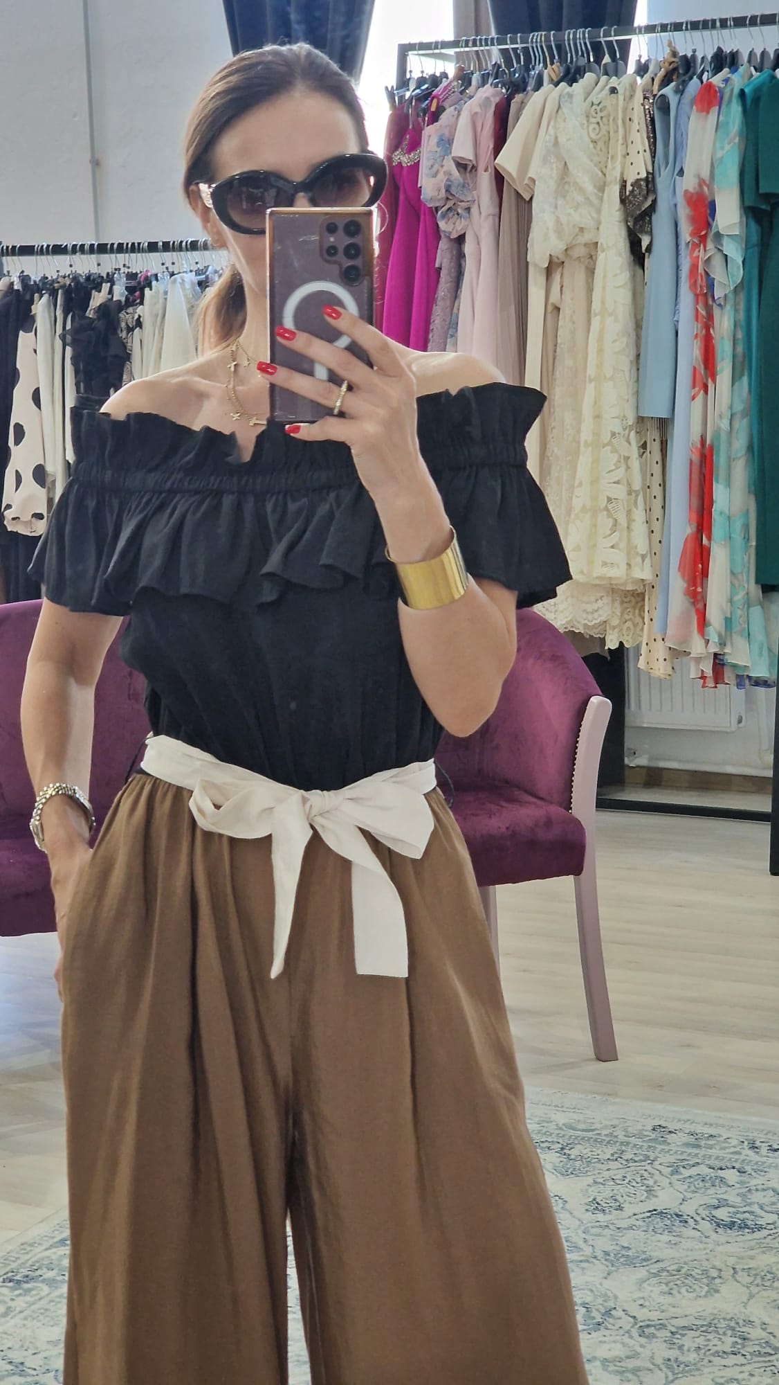 Salopeta dama cu cordon - Boutique For You