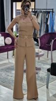 Compleu dama cu bluza tip corset