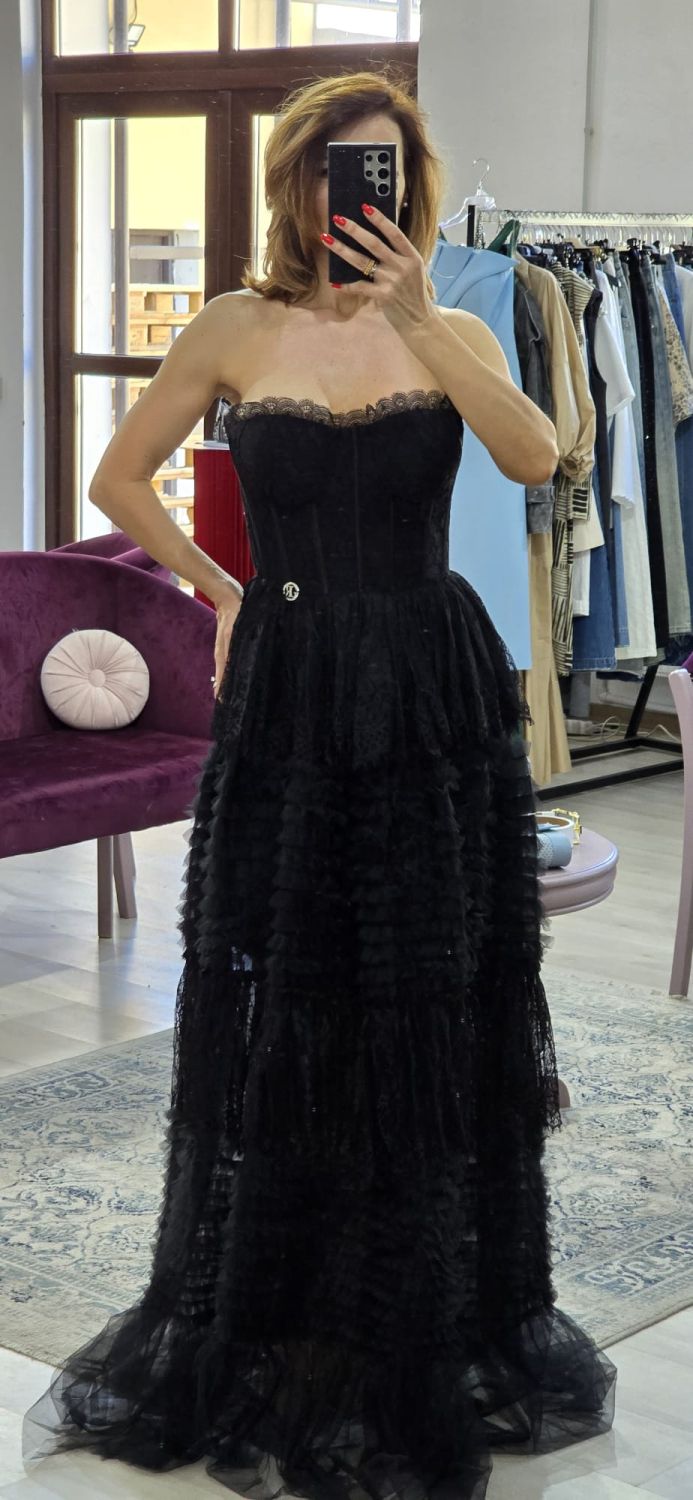 Rochie dama corset dantela